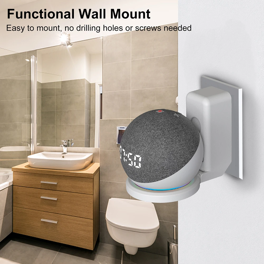 ลําโพงพลาสติก Wall Mount ผู้ถื - Amazon Speaker Echo Pop บทวิจารณ์และราคา