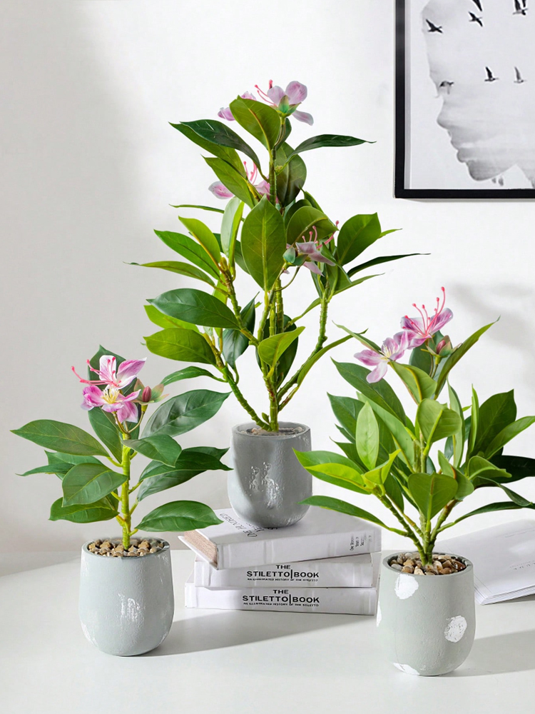 21-40 ซม.ประดิษฐ์ Azaleas พืชย - Rubber Plant Ficus บทวิจารณ์และราคา