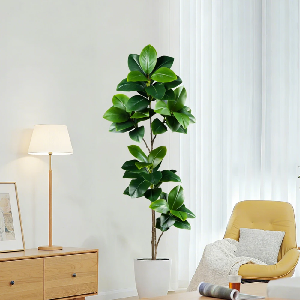 ต้นไม้ยางพาราปลอมขนาด 2-4.5 ฟุ - Rubber Plant Ficus บทวิจารณ์และราคา